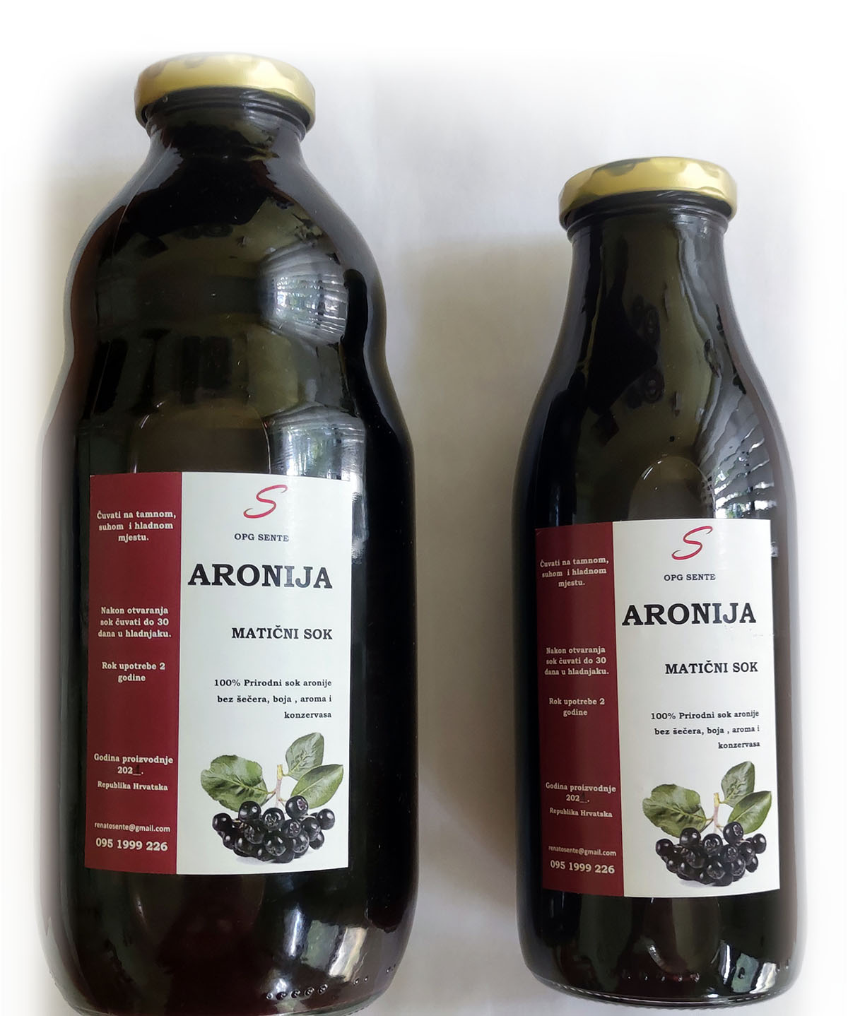 OPG Sente - matični sok od aronije